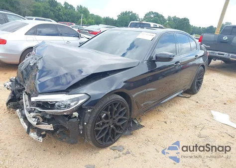 2019 BMW 540I из США, поврежденный, VIN WBAJE5C55KWE66503